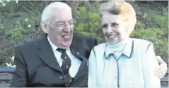  ??  ?? Ian Paisley with wife Eileen