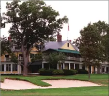  ?? AP FILE ?? BATTLE OF BROOKLINE: The clubhouse at The Country Club in Brookline, Mass. is shown Sept. 23, 1997. The U.S. Open returns to its roots at The Country Club, a location steeped in history.