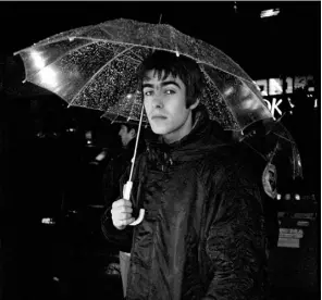  ??  ?? Manchester, so much to answer for: Liam Gallagher, 1994