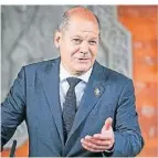  ?? FOTO:DPA ?? Bundeskanz­ler Olaf Scholz (SPD) beim G20-Gipfel.