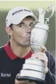  ??  ?? 0 Padraig Harrington: ‘It was mine to win coming down 18’.