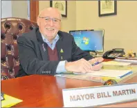  ?? COLIN MACLEAN/JOURNAL PIONEER ?? Summerside Mayor Bill Martin is reaffirmin­g his decision not to run again in the 2018 municipal elections. Martin made the decision so he can focus more time on his family’s business and his own interests.