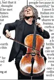  ??  ?? Steven Isserlis performing at Wigmore Hall last year