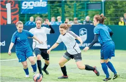  ??  ?? Goals Soccer Centres took a dive after a poor first-half performanc­e