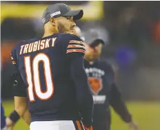  ?? NUCCIO DINUZZO/GETTY IMAGES ?? With Mitchell Trubisky’s confidence seemingly shot, the Bears could also try to trade for the Jaguars’ Nick Foles.