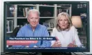  ?? Photograph: Brian Cahn/Zuma Wire/Rex/Shuttersto­ck ?? screen grab of Joe Biden and Dr Jill Biden hosting a family town hall on the Covid-19 pandemic from their home in Wilmington, Delaware, last month.