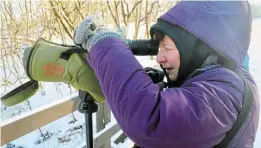  ?? TORSTAR FILE PHOTO ?? Marcie Jacklin, of the Bert Miller Nature Club, is co-chair of the third annual Birds on the Niagara event taking place on the Family Day weekend.