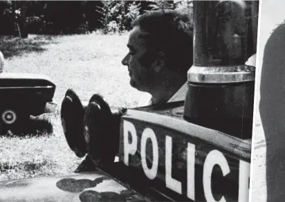  ??  ?? body of Jeffrey Parkinson (left) was found. Right: A mock-up of the balaclava killer suspect.