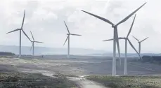  ?? ?? ↑ Many windfarms have benefited from high energy prices