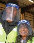  ?? PA ?? Heroic: Rashford and his mother Melanie at a food bank