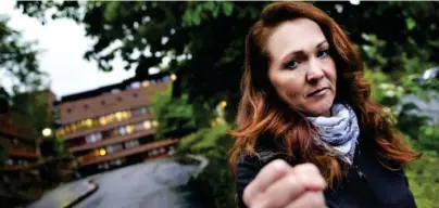  ?? FOTO: ANNE KARIN ANDERSEN ?? Arkivbilde av Tove Skyttemyr er fra 2011 - da som nå i kampmodus.