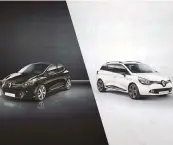  ??  ?? L’immagine simbolo del “duello” della Clio berlina e Sporter