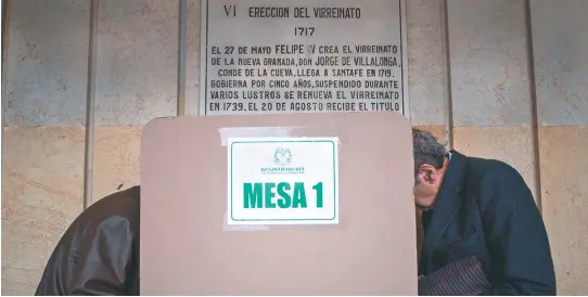  ?? /EFE ?? El objetivo es que el nuevo Código Electoral comience a aplicar progresiva­mente a partir de los comicios de 2022.