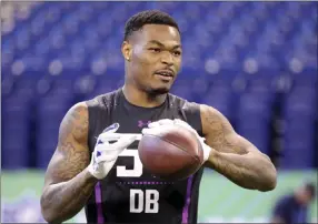  ?? Gregory Payan ?? The Associated Press Defensive back Derwin James, drafted in the first round by the Los Angeles Chargers, is one reason early bettors are backing the AFC West franchise at sports books.