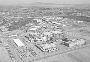  ?? INTEL CORP. ?? Intel originally built its fabricatio­n plant 42 in Chandler, Ariz., in 2011-12.