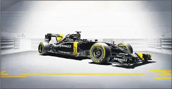  ??  ?? Renault Energy F1