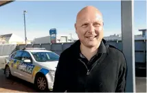  ?? MARTIN DE RUYTER/STUFF ?? Retiring police officer Blair Hall says Nelson has one of the country’s lowest crime rates ‘‘because the community cares’’.