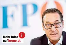  ??  ?? Sieht sich derzeit in der Außenseite­r- Position: FPÖ- Chef Heinz Christian Strache.