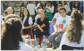  ?? (File Photo/AP/Fateh Guidoum) ?? French Prime Minister Elisabeth Borne visits a French school Oct. 10, 2022, in Algiers.