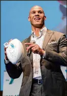 ?? ALLEN EYESTONE / THE PALM BEACH POST ?? Jason Taylor is planning for about 300 guests at his Hall of Fame after-party that will stretch into Sunday morning.
