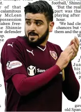  ??  ?? TURKISH
DELIGHT: but Ozturk was quick to point out Hearts must follow Friday’s victory with another when they face Inverness on Tuesday night