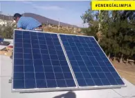  ??  ?? Opción. La demanda ha impactado en el precio de los paneles solares.