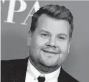  ?? JORDAN STRAUSS/INVISION 2019 ?? Host since 2015, James Corden is leaving “The Late Late Show” in spring 2023.