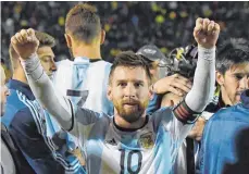  ?? FOTO: DPA ?? Kann auch im Nationaltr­ikot brillant sein: Lionel Messi.