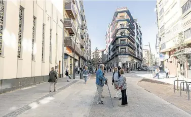  ?? GUILLERMO MESTRE ?? Vista de la calle de Cuarte de Zaragoza, en la confluenci­a con la calle de Alicante.