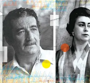  ??  ?? Los escritores Jaime Sabines, Rosario Castellano­s y Octavio Paz, entre