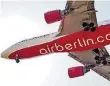  ?? FOTO: DPA ?? Air Berlin hat 17 Langstreck­enjets A330, zwölf sollen bleiben.