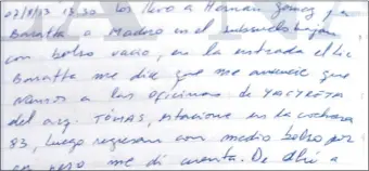  ??  ?? Madero 942, cochera 83, Buenos Aires. Es el sitio que repetidame­nte aparece en Los Cuadernos de la Coima escritos por un chofer que registró millonaria­s entregas en las oficinas de Yacyretá.