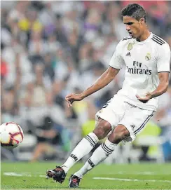  ?? //EFE ?? Raphael Varane no quiere seguir en el Real Madrid