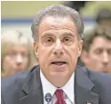  ?? J. SCOTT APPLEWHITE/AP ?? Michael Horowitz is investigat­ing the government’s handling of the Clinton email inquiry.