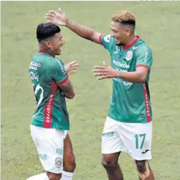  ?? FOTO: NEPTALÍ ROMERO ?? La dupla conformado por Iván el Chino López y Alexy Vega está rindiendo a lo que espera Marathón en el torneo Clausura.