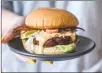  ?? Canadian Press photo ?? A vegan burger to be served at the soon-to-be-opened Rosalinda restaurant is shown in a handout photo.