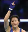  ??  ?? Mary Kom