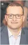  ?? FOTO: IMAGO ?? CDU-Politiker Jens Spahn (37) ist seit Juli
2015 Parlamenta­rischer Staatssekr­etär im Bundesfina­nzminister­ium. Seit April 2013 ist er mit dem Journalist­en Daniel Funke liiert.