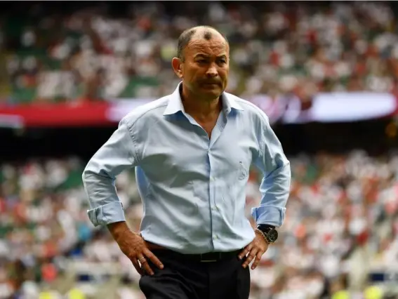  ?? (Getty) ?? Eddie Jones was pleased with the potential he saw in his youngsters