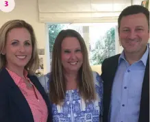  ??  ?? 3. FROM LEFT: Marlee Matlin, Shari Arison and Jay Ruderman. (Courtesy)•