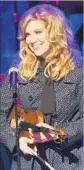  ?? Rick Diamond Getty Images ?? ALISON KRAUSS is up for two Grammys. If she wins one, she’ll break a tie with Quincy Jones.