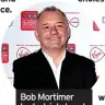  ??  ?? Bob Mortimer had a triple heart bypass in 2015