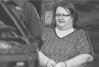  ?? DAVE CHIDLEY/ THE CANADIAN PRESS ?? Former nurse Elizabeth Wettlaufer confessed and pleaded guilty to eight counts of first degree murder, four counts of attempted murder, and two counts of aggravated assault .