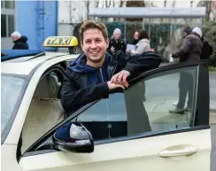  ?? Foto: Florian Boillot ?? Kevin Kühnert kennt die Nöte der Taxi-Fahrer aus seiner Familie.