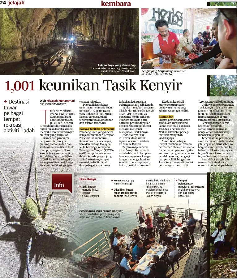 1 001 Keunikan Tasik Kenyir Pressreader