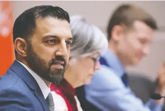  ?? GAVIN YOUNG ?? Coun. George Chahal says city council’s public safety task force’s work ties in with efforts to address systemic racism. “That’s always been a part of the task force’s job.”