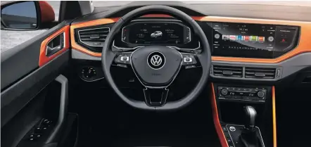  ??  ?? High tech cabin includes a digital instrument cluster and a touchscree­n infotainme­nt system.