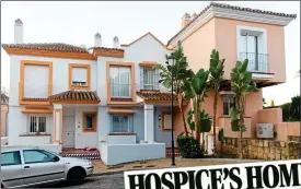  ??  ?? spanish house: Home sold for a fraction of true value