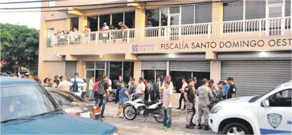  ?? ?? En la fiscalía de Santo Domingo Oeste, igual que en otras jurisdicci­ones, el robo ocupa lugares importante­s en las estadístic­as de los delitos.