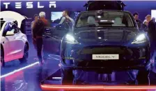  ?? PICTURE USED FOR REPRESENTA­TIONAL PURPOSE ONLY ?? In recent months, the Centre has enhanced efforts to woo Tesla investment­s.